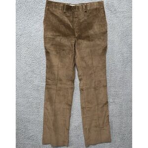 NOS Robert Stock Pants Men's Size 36x37 Brown Corduroys‎ Cords Trousers